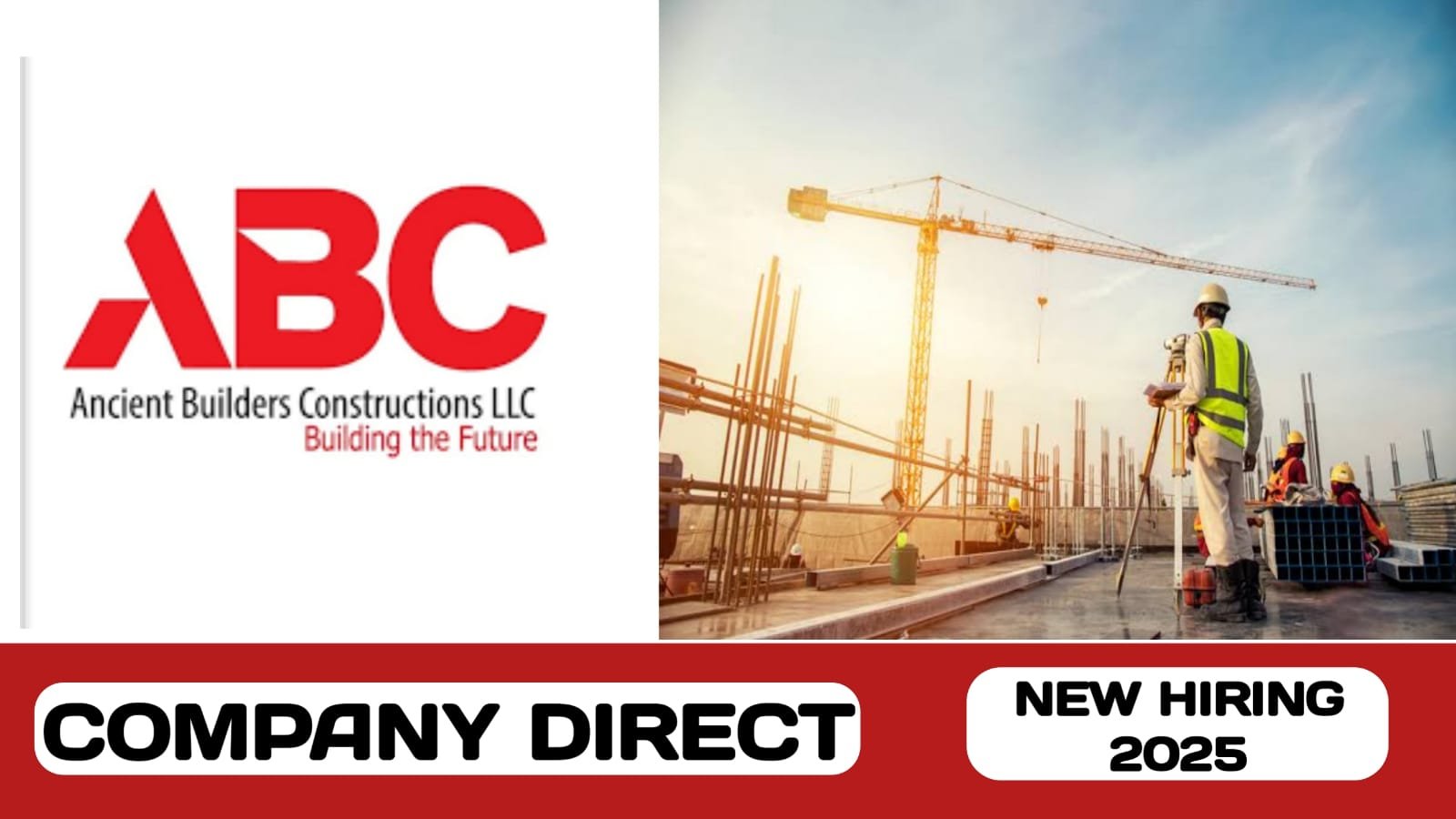 ABC Careers 2025 | Latest Construction Jobs in Dubai
