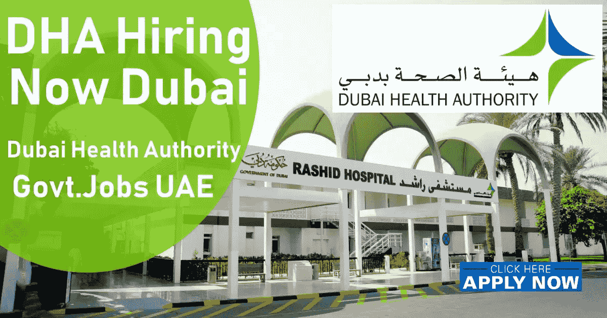 DHA Careers 2025 | Government Jobs in Dubai