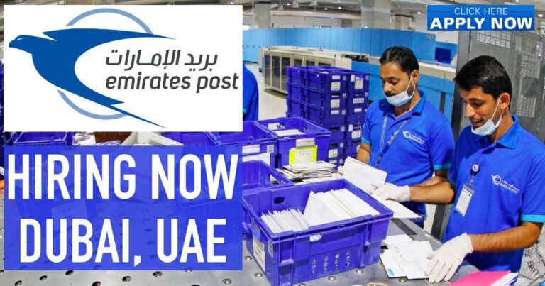 Emirates Post Careers 2025 | Latest Government Jobs in UAE